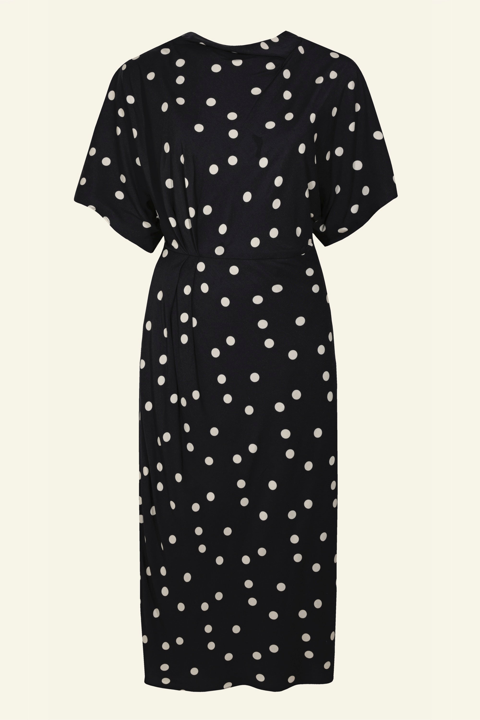 DELANEY Navy Polka Dot
