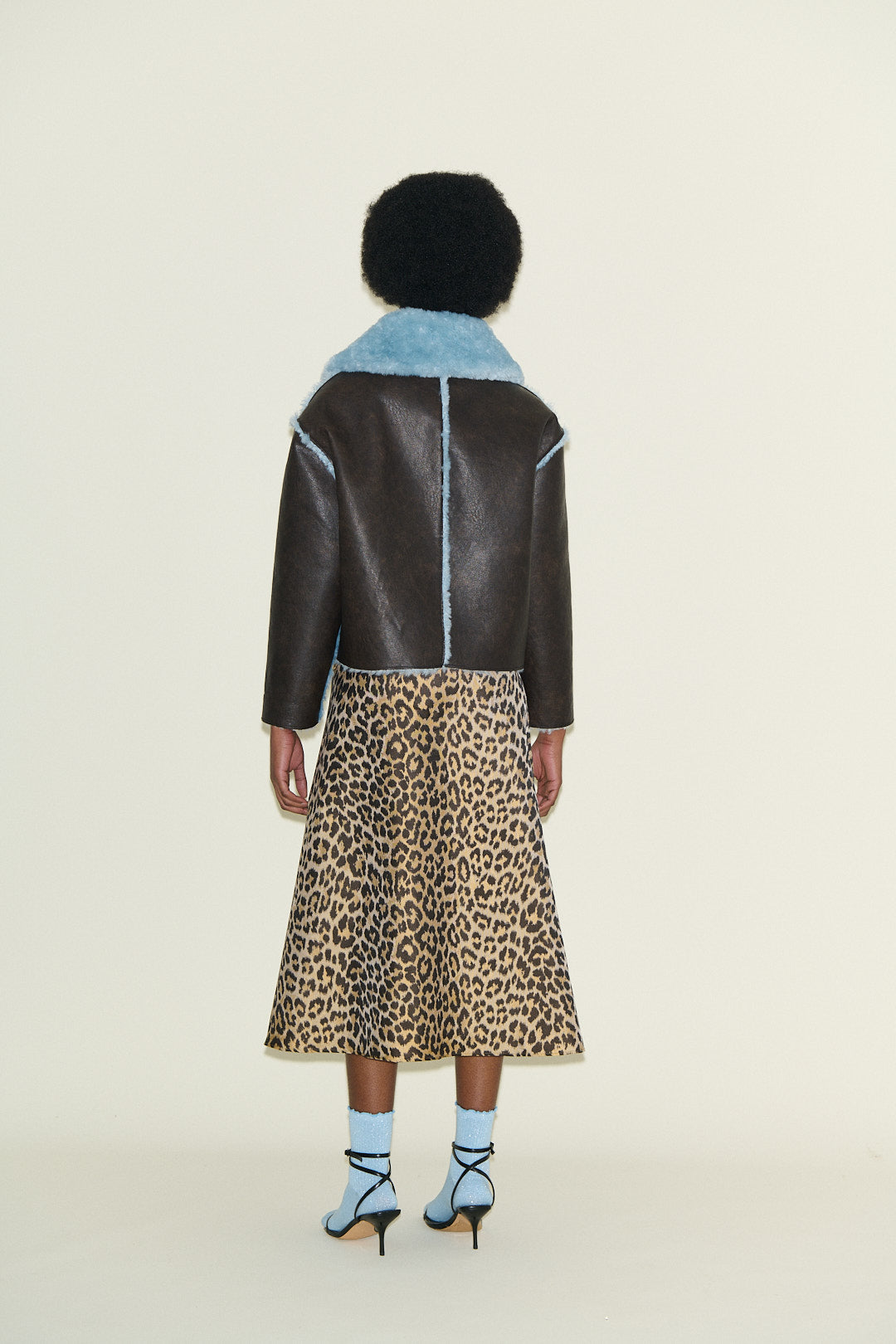 Johanna Chocolate and Powder Blue