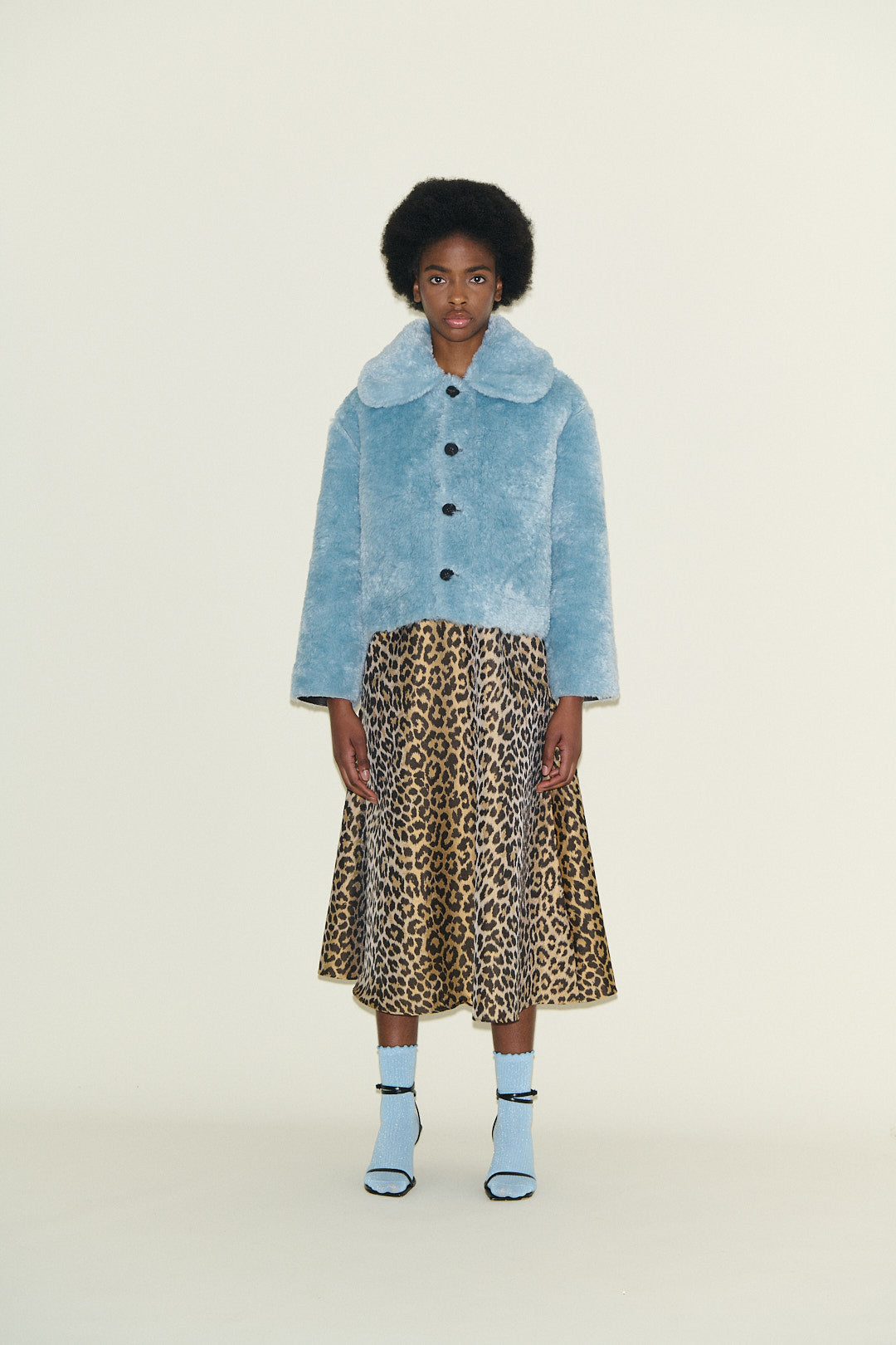 Johanna Chocolate and Powder Blue