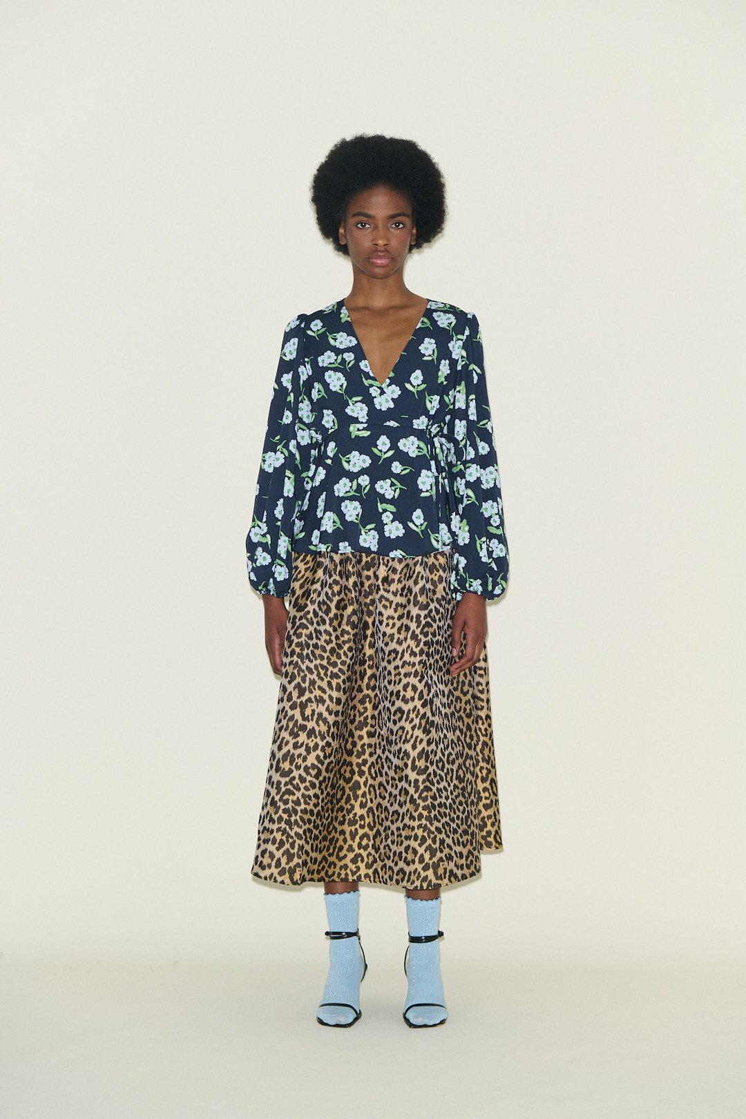 Sabine Leopard Jacquard