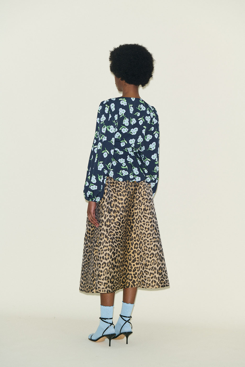 Sabine Leopard Jacquard