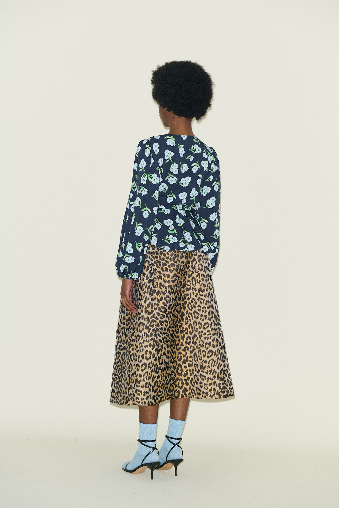 Sabine Leopard Jacquard