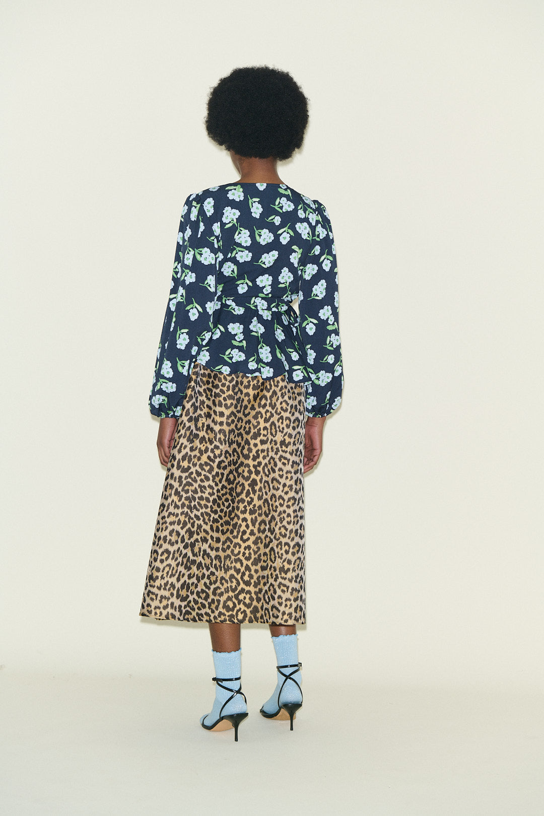 Sabine Leopard Jacquard