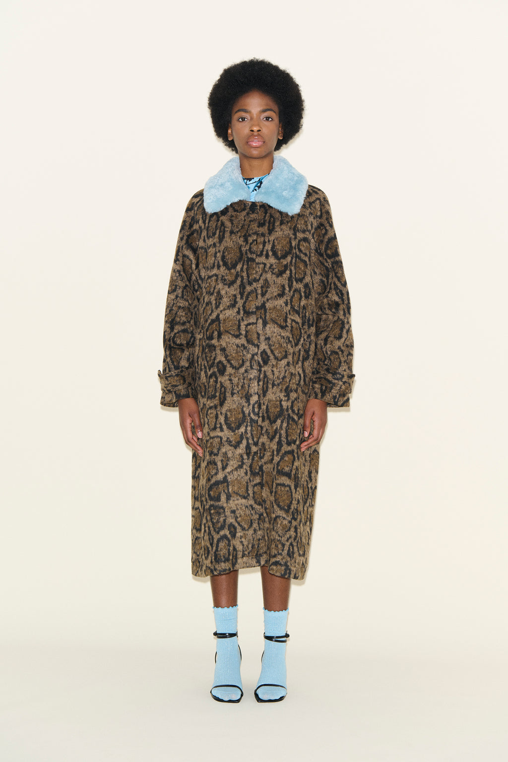 CARRINGTON Leopard and Powder Blue