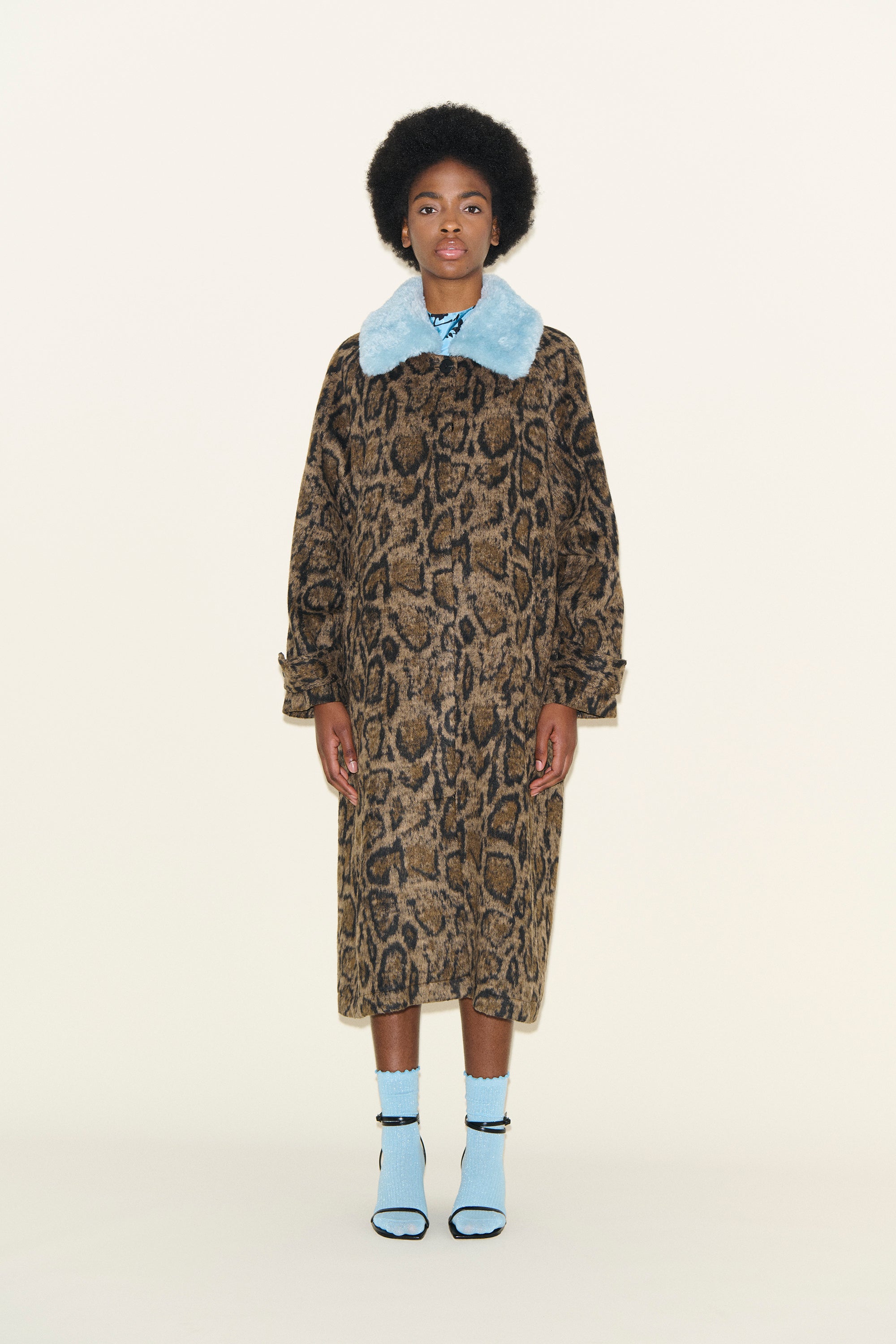 CARRINGTON Leopard and Powder Blue