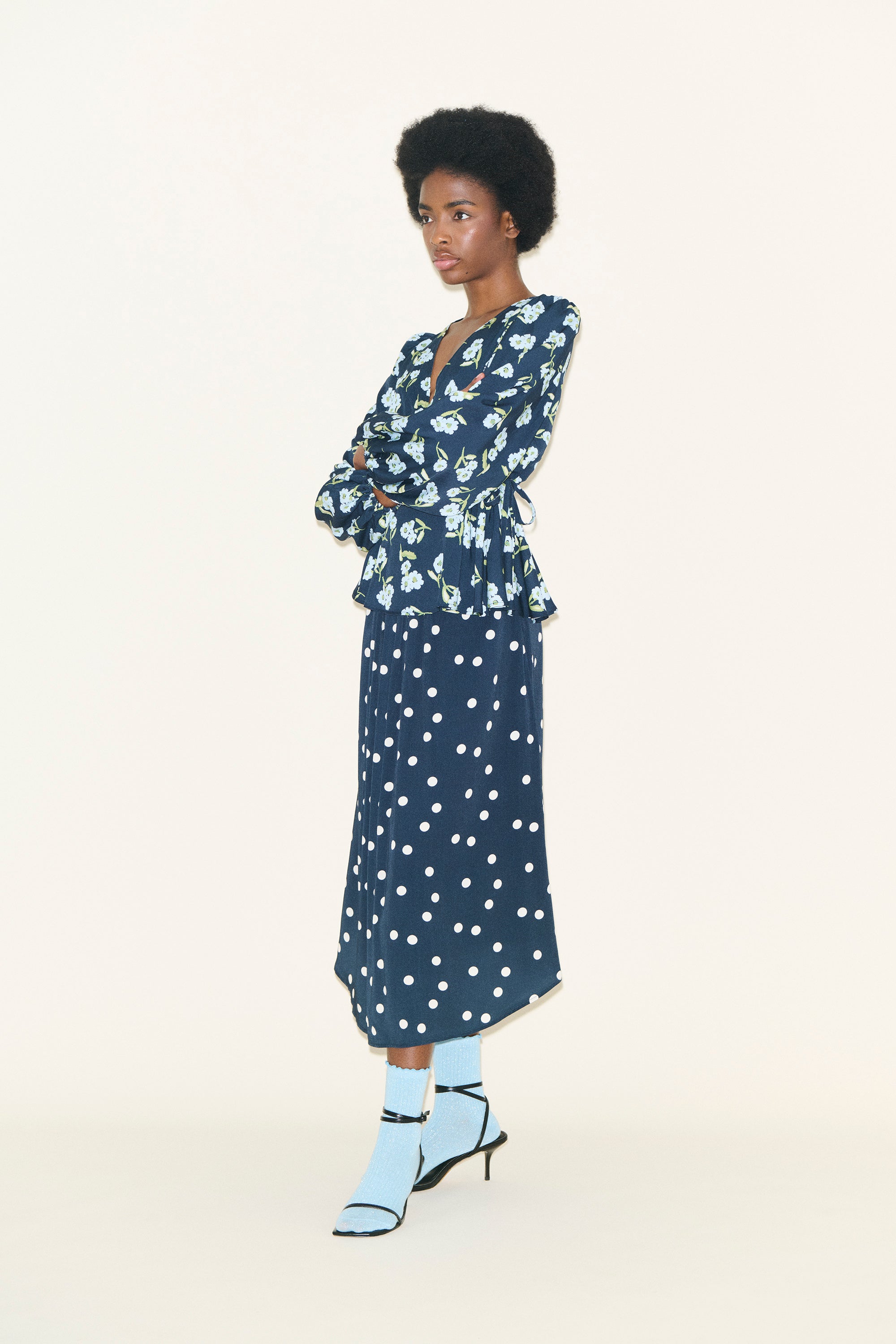 BELLA Powder Blue Floral